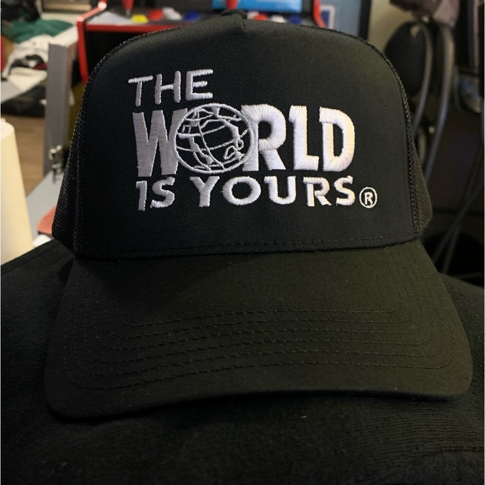 The World is yours trucker hat
